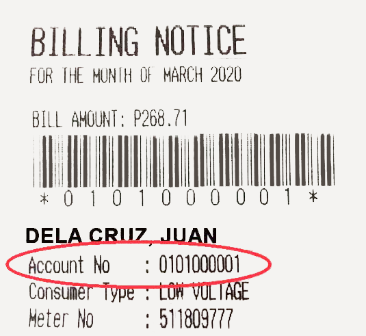 Billing Notice